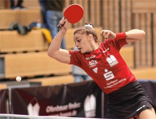 Kolbermoors Tijana Jokic lieferte in beiden Spielen eine gute Leistung ab, blieb aber zumeist glücklos.Foto Gerhard Erlich