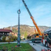 Maibaum geht zu Boden
