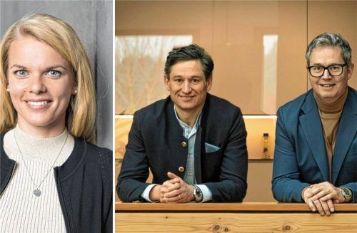Nach fast einem Jahrzehnt bei Byodo zieht sich Geschäftsführerin Stephanie Moßbacher aus dem Tagesgeschäft zurück. Das leiten künftig Geschäftsführer Bernd Hochstädter (links) und Prokurist Christian Bäumer.Fotos  Byodo