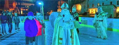 „Nikolaus on Ice!“, heißt es am Samstag, 6. Dezember, im Wendelsteinpark. Foto sport kaiser