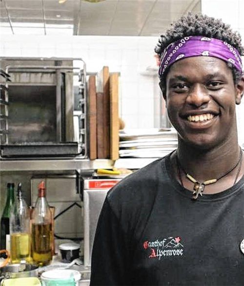 Noah Hansen kocht am heutigen Samstag in Edling auf. Foto Privat