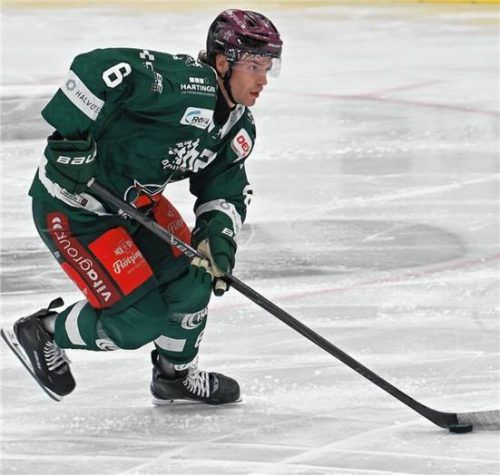 Noch etwas verhalten: Dylan Plouffe.Foto Ziegler