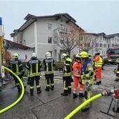 Tiefgaragenbrand in Prien endet glimpflich
