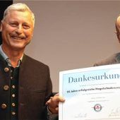 Dank für Hagelabwehr aus Rosenheim in Tirol