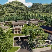 Chalets nahe der Wallfahrtskapelle Birkenstein