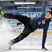 Eis wird zur Bühne