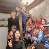 Kleine Hände retten Ganserhaus