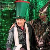 Weihnachten über dem Regenbogen