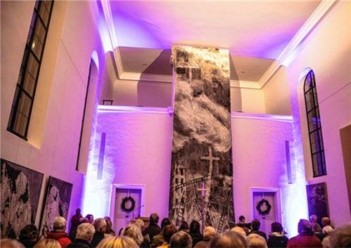 Überdimensional und beeindruckend – das Bild von Andreas Legath bietet Raum für Inspiration. Foto Stache