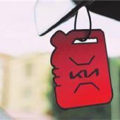 Benzin-Duftbaum für Elektroautos