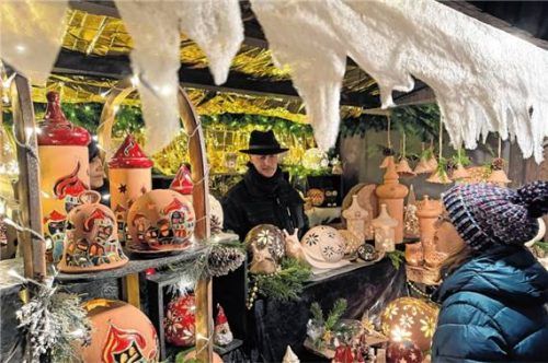 Viel zu bestaunen gibt es beim Altöttinger Christkindlmarkt, der am Freitag seine Pforten öffnet. Foto re