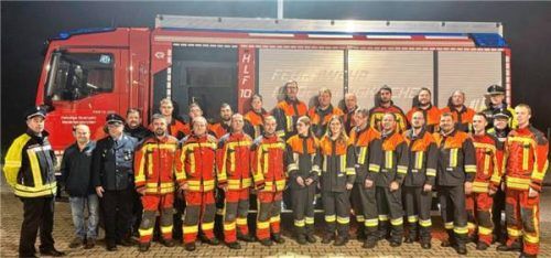 Von den rund 40 aktiven Feuerwehrleuten sind zwölf Atemschutzträger.