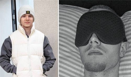 Vor vier Jahren war Michael Maderholz noch ein normaler, lebenslustiger junger Mann mit Plänen für die Zukunft. Bis Corona kam. Inzwischen ist er ein Pflegefall, verträgt keine Geräusche und kein Licht mehr. Foto privat