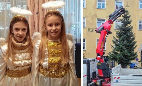 Weihnachtsengerl, Weihnachtsbaum: Wasserburg macht sich bereit für die besinnliche Zeit. Foto Hartmann, Magdalena Aberle