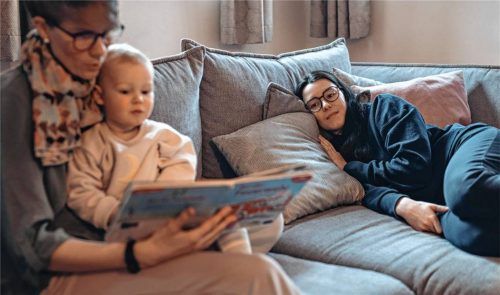 Wenn nichts mehr geht, sind die „Mamahilfen“ da. Das ist der Gedanke hinter Julia Sanders Organisation. Foto Mütter für Mütter