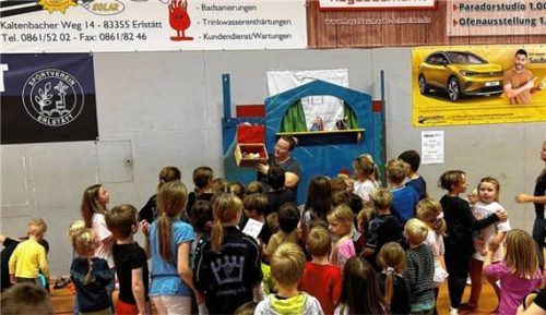 102 Kinder erschienen zum Tobetag in Erlstätt. Foto Müller