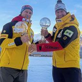 Mein Pokal! Duell Lochner/Friedrich nimmt Fahrt auf
