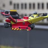 Feuerwehr mit Super-Drohnen