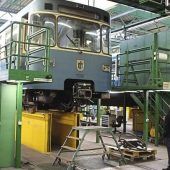 Zug-Schwund im Untergrund