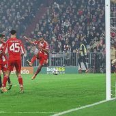 Bayern wie angezündet