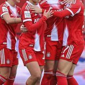 FCB Frauen schießen sich warm