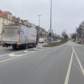 Hier müssen Lkw raus