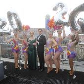 Prinzenpaar grüßt schon das neue Jahr