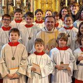 Fünf Ministranten neu aufgenommen