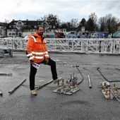Weihnachtliche Zirkus-Vorfreude auf der Loretowiese