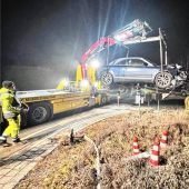 Über den Kreisverkehr hinausgeschossen