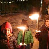 Lichterfest im Waldkindergarten Reit im Winkl