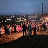 Ein wunderbarer Nikolausabend auf der Wallner Alm
