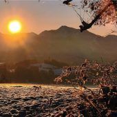 Bezaubernder Sonnenaufgang