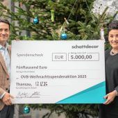 Schattdecor unterstützt HeimatLichter mit 5.000 Euro