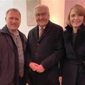 Zwei Ehrenamtliche aus dem Landkreis treffen Bundespräsident Frank-Walter Steinmeier