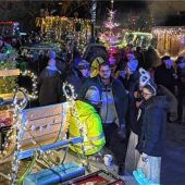 Lichterglanz beim Söllhubener Schlepperkorso