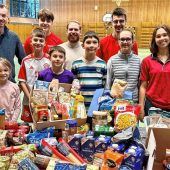 Lebensmittelspende der Tischtennis-Abteilung