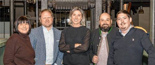 Auf der Liste „Unser Bergen/SPD“ kandidieren Erika Stärker (Platz 3), Markus Staller (Platz 4), Birgit Glaser (Platz 1), Sepp Parzinger (Platz 2) und Tobias Schwaiger (Platz 5). Foto re