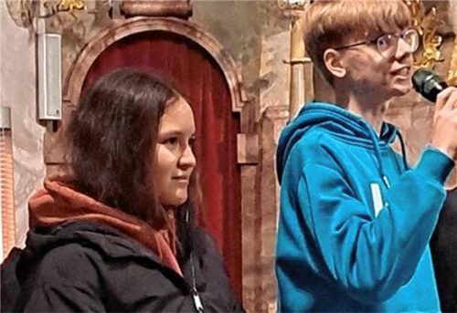 Beeindruckten mit ihren Soloeinlagen: Jorafina Unterhuber und Luca Hiller.