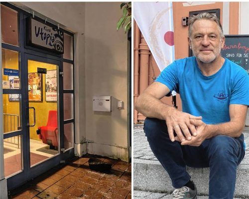Betreiber Rainer Gottwald übergibt das Kino Utopia an einen Verein.Foto  Huber