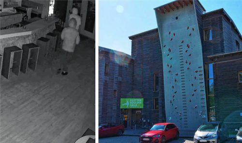 Bislang unbekannte Täter sind in die Kletter- und Boulderhalle Rosenheim eingebrochen. Foto Peter Huber/Screenshot Instagram