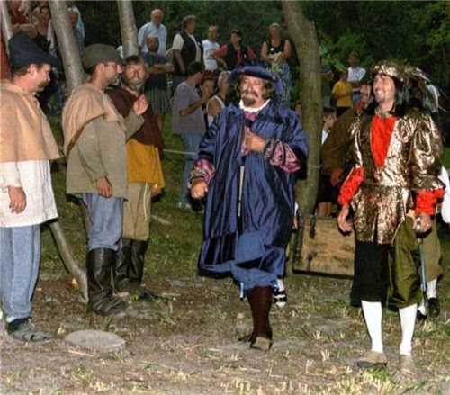 Das Bürgerspiel war eines der großen Themen in Wasserburg im Jahr 2000.Foto Rieger