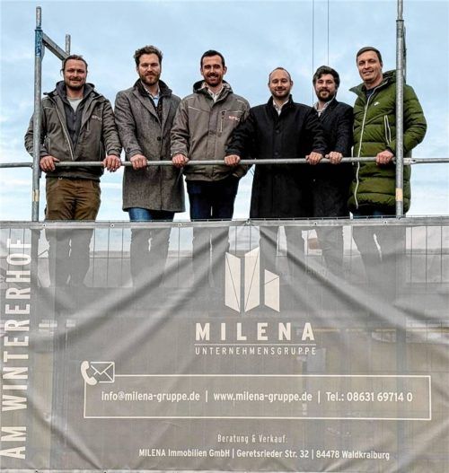 Das Team hinter dem Projekt (von links): Maximilian Salfer, Roland Schäfer, Dominik Wastl, Alexander Lantenhammer, Simon Schäfer, Florian Salfer.