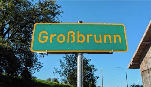 Das Wort „Gos“ – sprudelndes Wasser – steckt hinter dem „Groß“ im kleinen Weiler Großbrunn. Foto Höfer