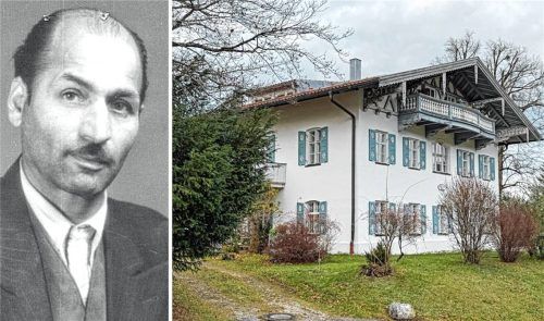 Der Geigenbauer Anton Guttenberger musste von 1942 bis 1945 in Hohenaschau Zwangsarbeit leisten. Nach seiner Befreiung aus der Zwangsarbeit war er weiter bei einem Bauunternehmer in Hohenaschau tätig. Er wurde von der Baronesse Regine von Cramer-Klett unterstützt und wohnte in der Villa Elisabeth. Foto Münchner Staatsarchiv/Herbert Reiter