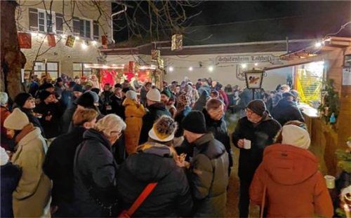 Der große Andrang machte es richtig gemütlich. Foto RE