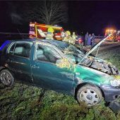 Fahranfängerin überschlägt sich bei Bad Endorf