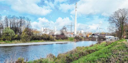 Die Alz bei Burgkirchen: Der Fluss und die Fische darin sind stark mit Chemikalien belastet – unter anderem mit PFAS.Foto haindl