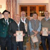 Wiedergründungsmitglieder geehrt