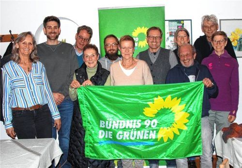 Die Kandidaten der Grünen für die Wahl im März 2026. Foto RE